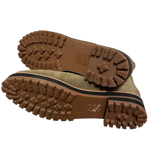 Madewell The Wren Boot in Suede Earthy Green Size 9 NEW - Picture 7 of 8